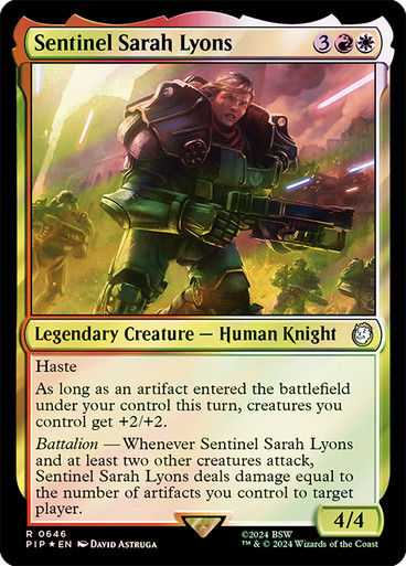 Sentinel Sarah Lyons (pip) (646) / Surge Foil