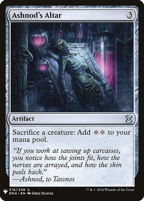 Ashnod's Altar (PLST) (EMA-218)
