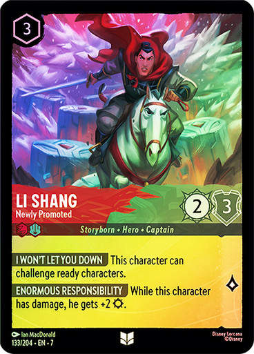 Li Shang - Newly Promoted (LOR_ARC) / Foil