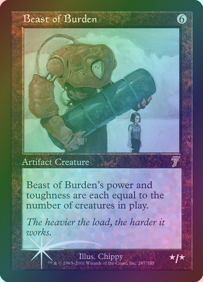 Beast of Burden (7ED) (287★) / Foil