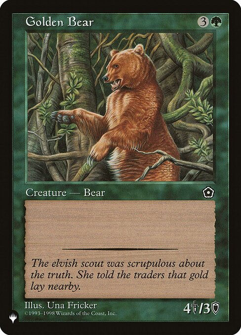 Golden Bear (PLST) (P02-127)