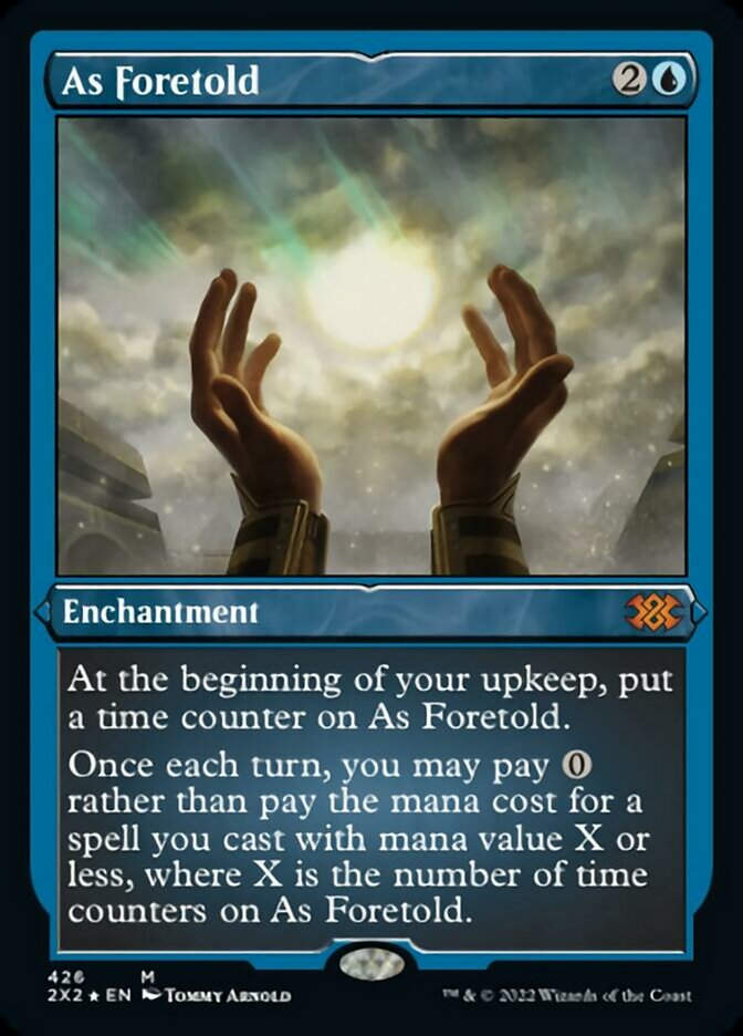 As Foretold (2X2) / Etched Foil