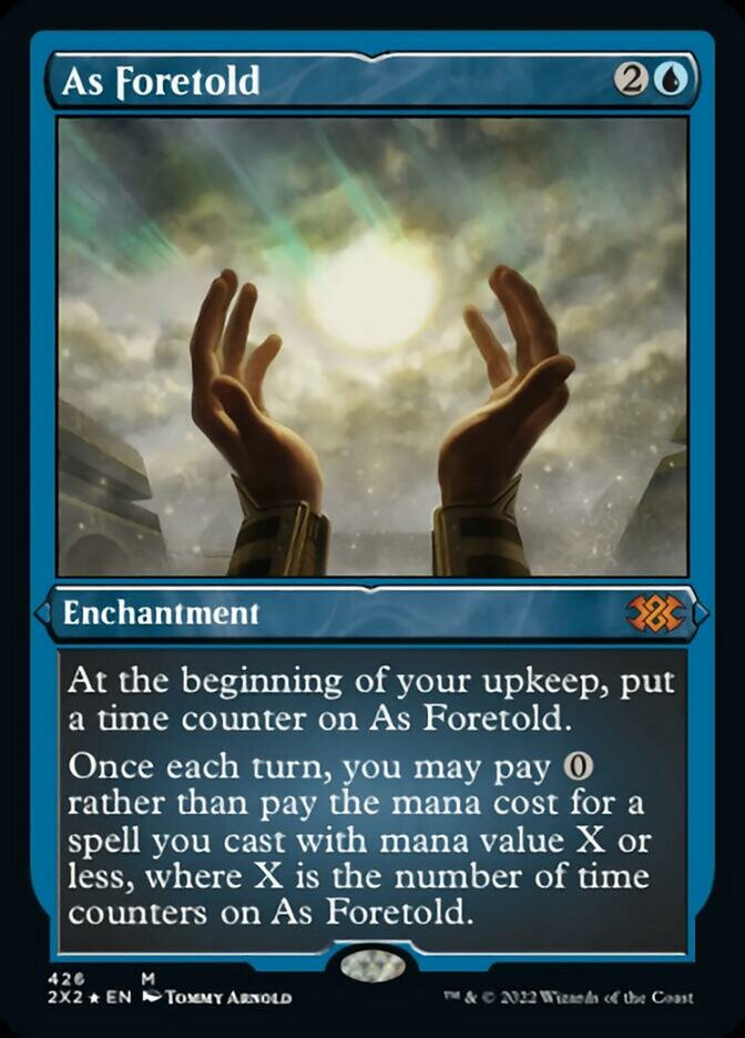 As Foretold (2X2) / Etched Foil