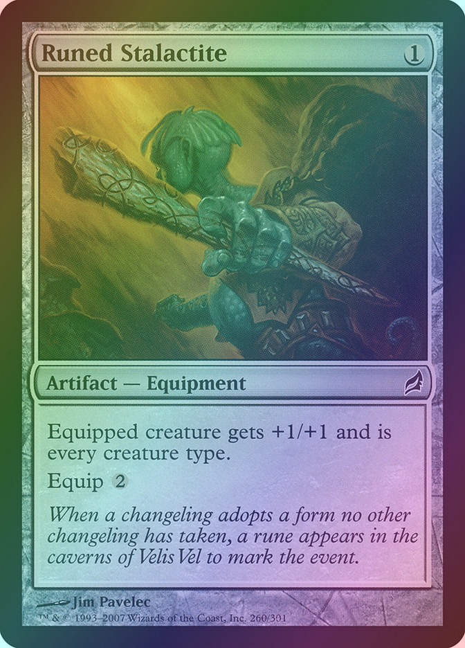 Runed Stalactite (LRW) (260) / Foil