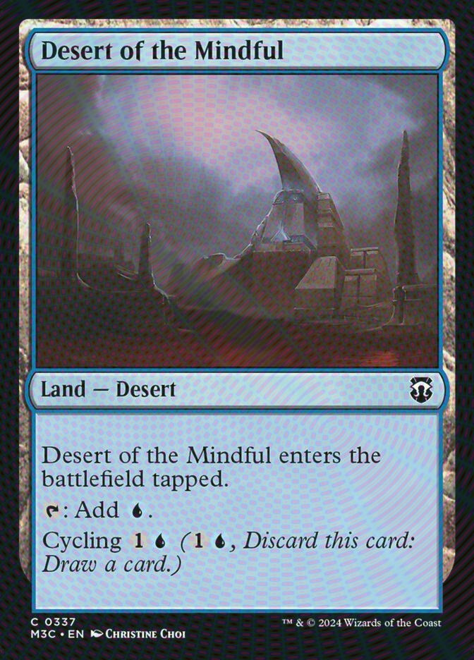 Desert of the Mindful (M3C) (337) / Ripple Foil