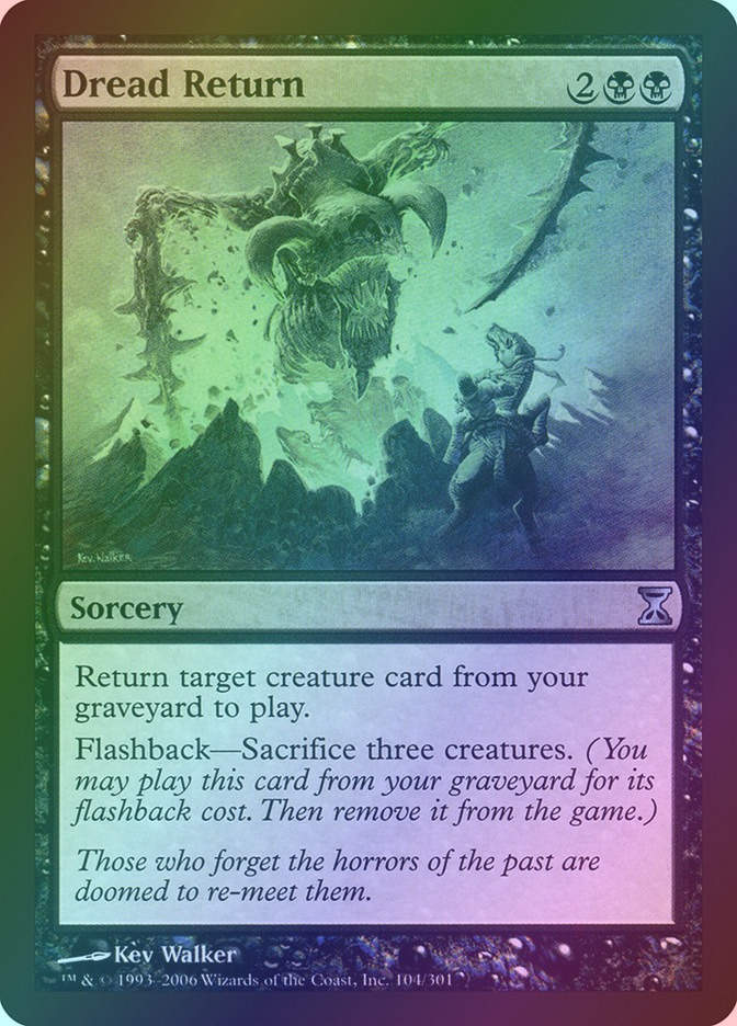 Dread Return (TSP) (104) / Foil