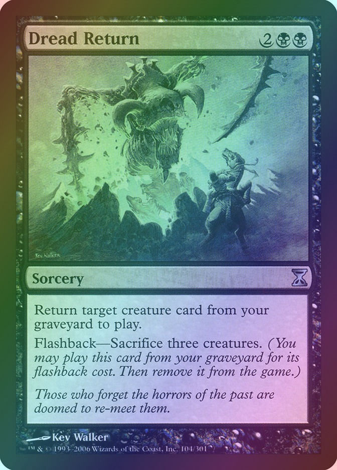 Dread Return (TSP) (104) / Foil