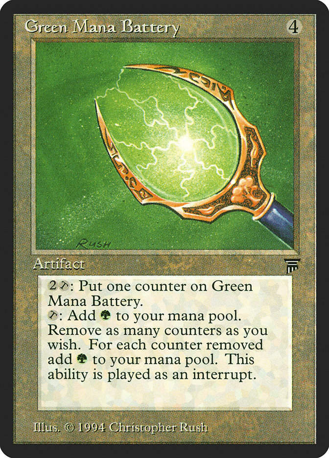 Green Mana Battery (leg)