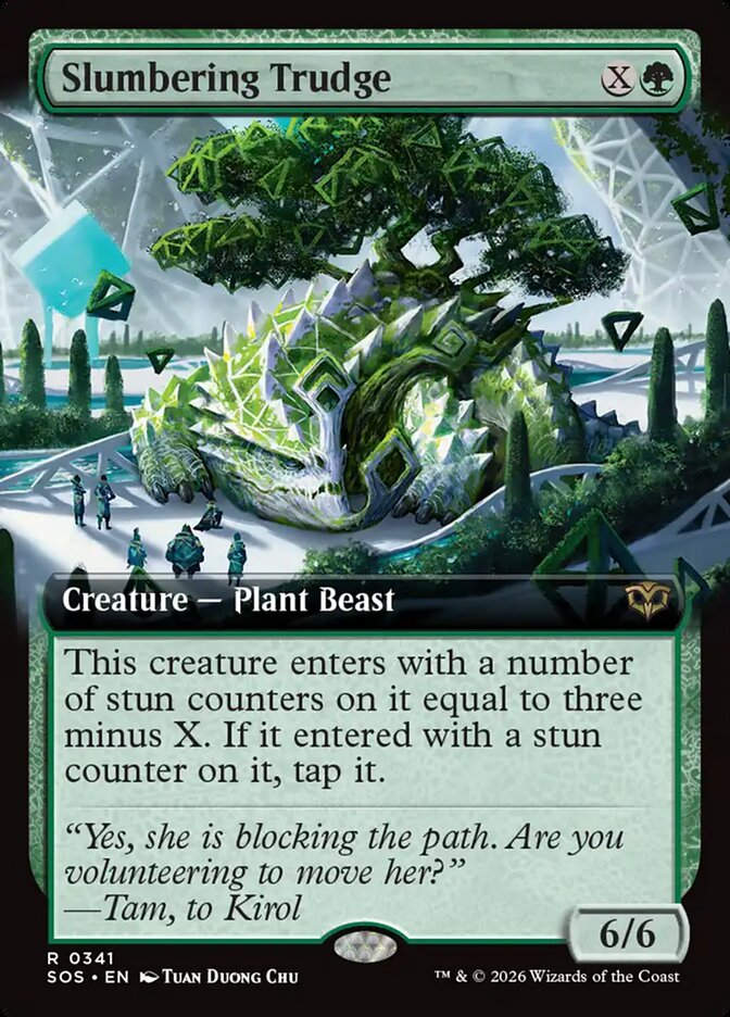Slumbering Trudge (SOS) (341) / Extended Art