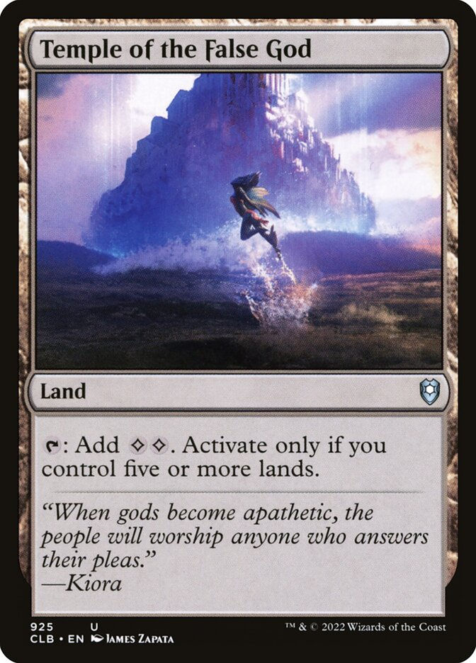 Temple of the False God (CLB) (925)