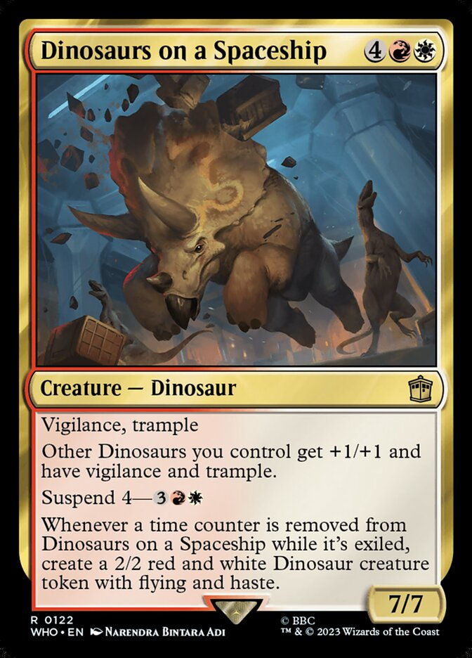 Dinosaurs on a Spaceship (WHO) (122)