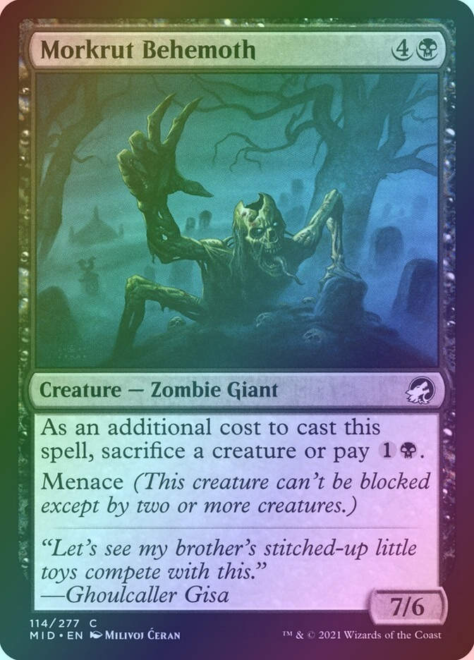 Morkrut Behemoth (MID) (114) / Foil