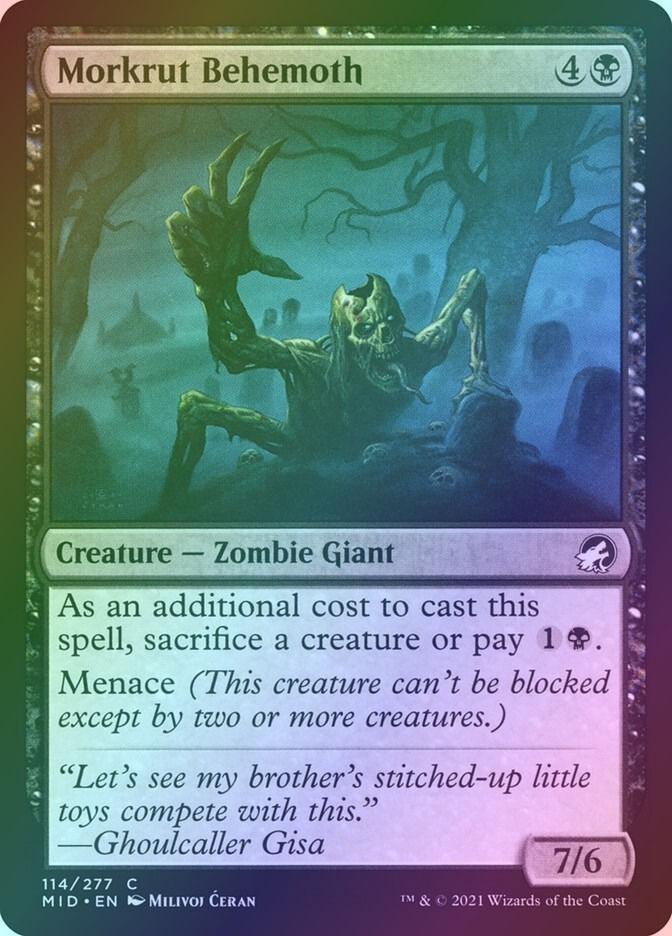 Morkrut Behemoth (MID) (114) / Foil