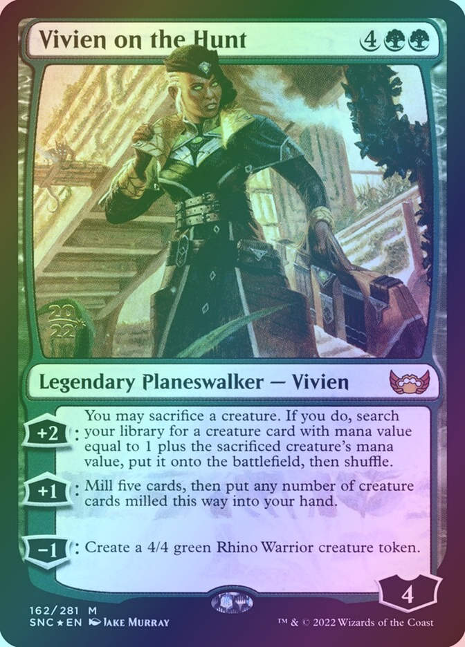 Vivien on the Hunt (PSNC) (162s) / Foil