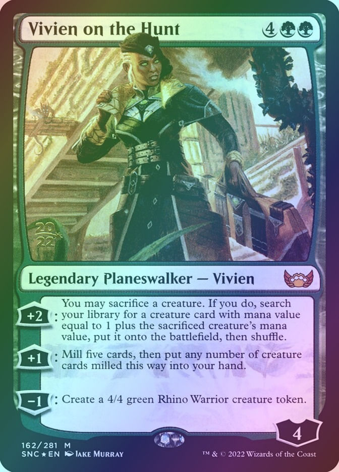 Vivien on the Hunt (PSNC) (162s) / Foil