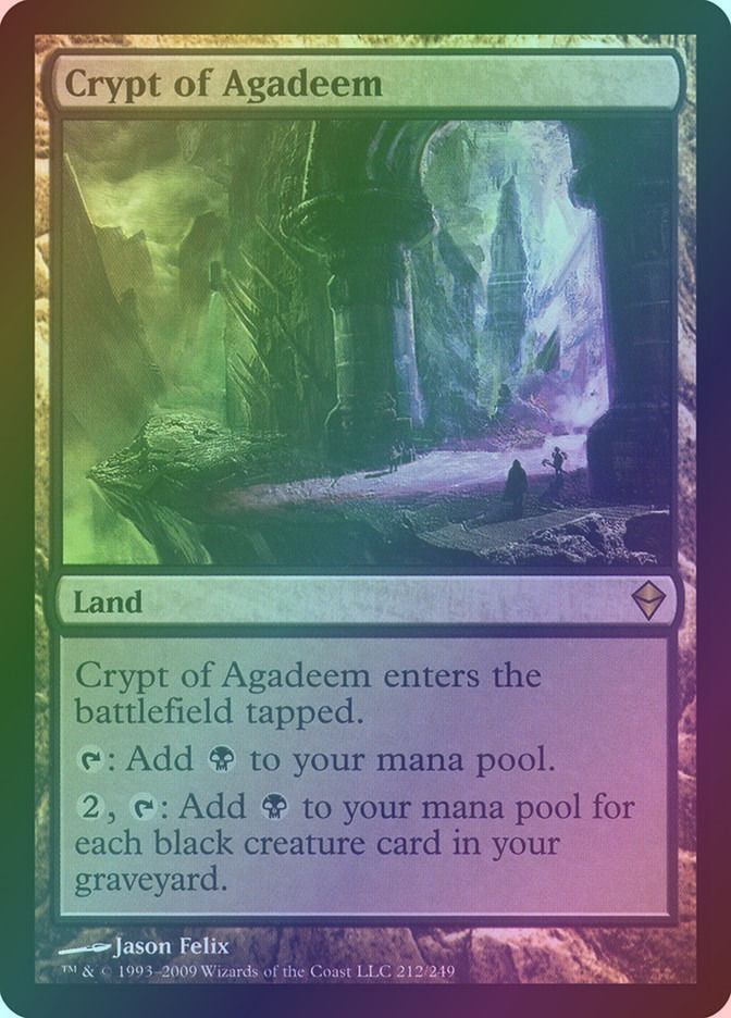 Crypt of Agadeem (ZEN) (212) / Foil