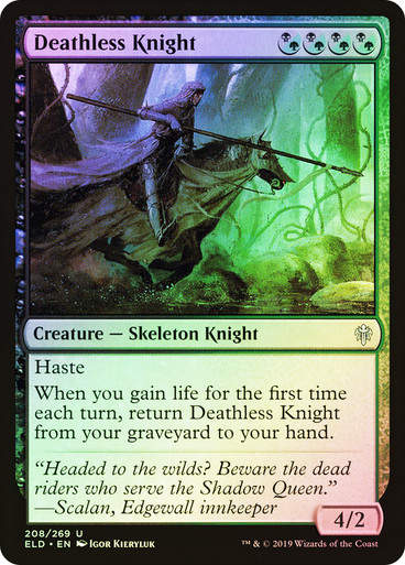 Deathless Knight (ELD) (208) / Foil