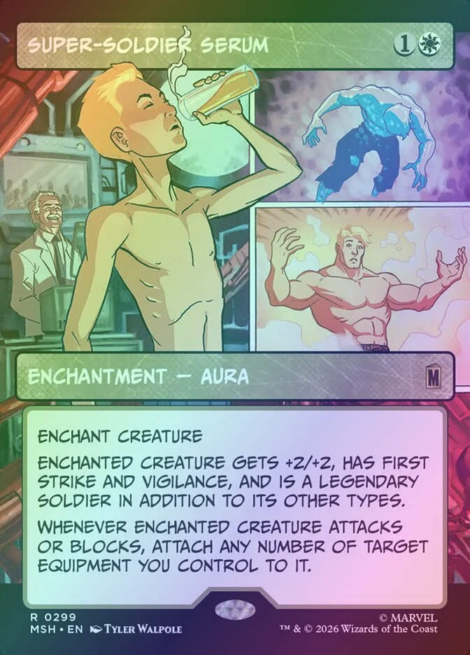 Super-Soldier Serum (MSH) (299) / Showcase / Foil