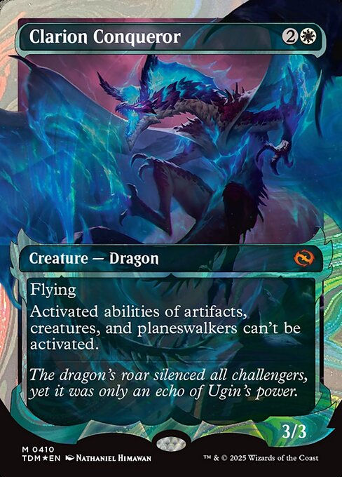 Clarion Conqueror (TDM) (410) / Ghostfire Halo Foil