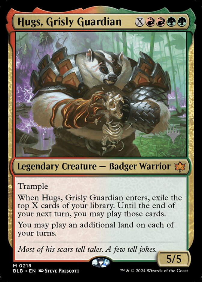 Hugs, Grisly Guardian (PBLB) (218p)