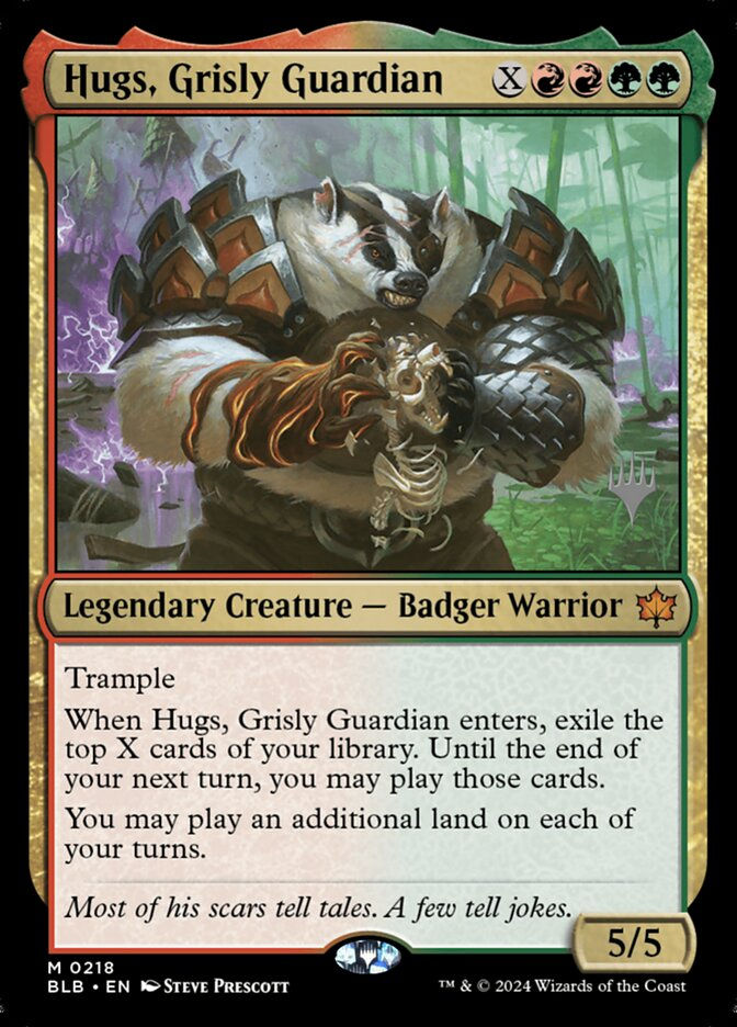 Hugs, Grisly Guardian (PBLB) (218p)