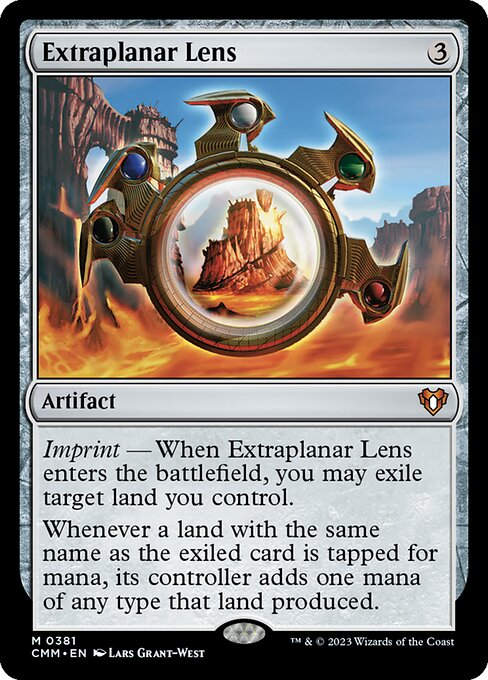 Extraplanar Lens (cmm)