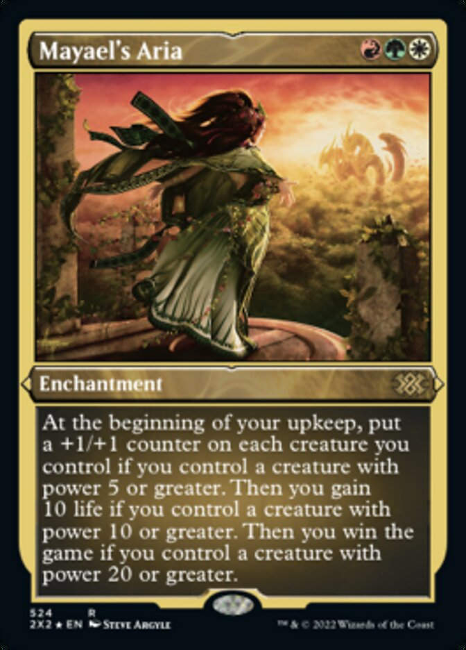 Mayael's Aria (2X2) / Etched Foil