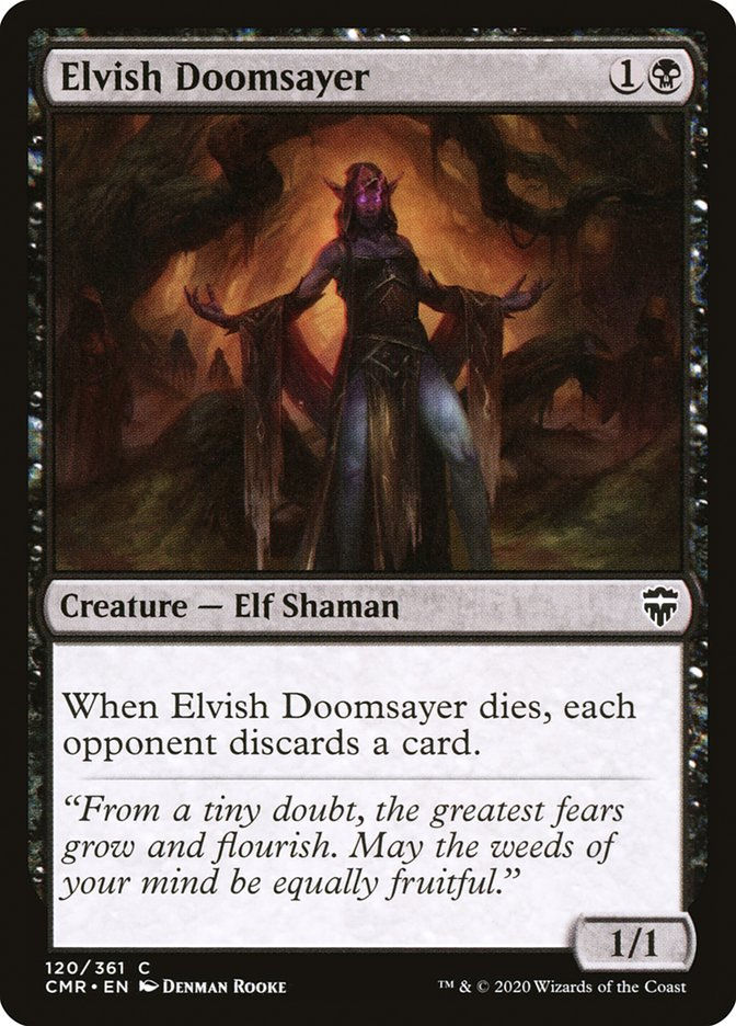 Elvish Doomsayer (CMR) (120)
