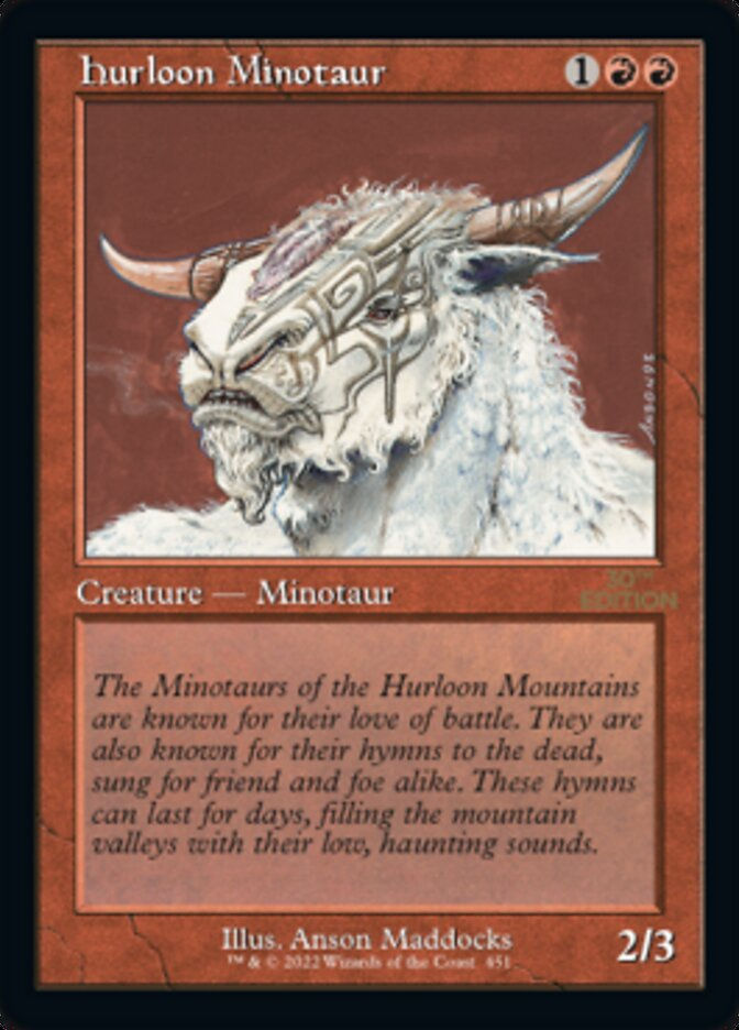 Hurloon Minotaur (30a) / Retro Frame