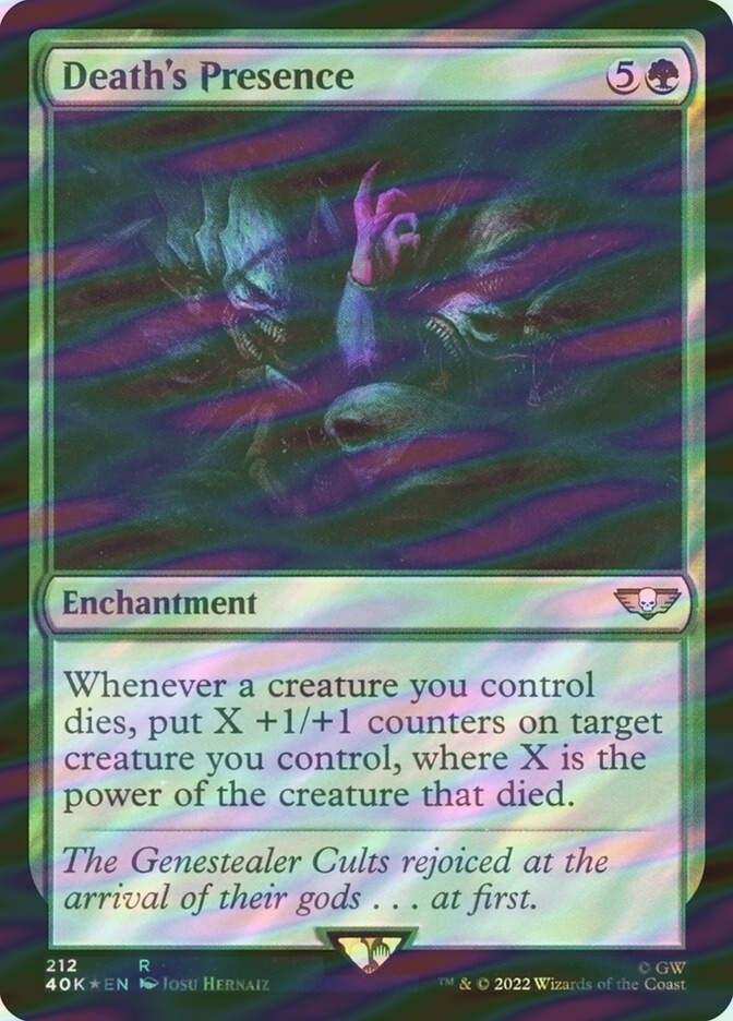 Death's Presence (40K) (212★) / Surge Foil