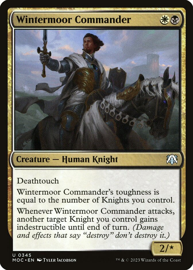 Wintermoor Commander (MOC) (345)