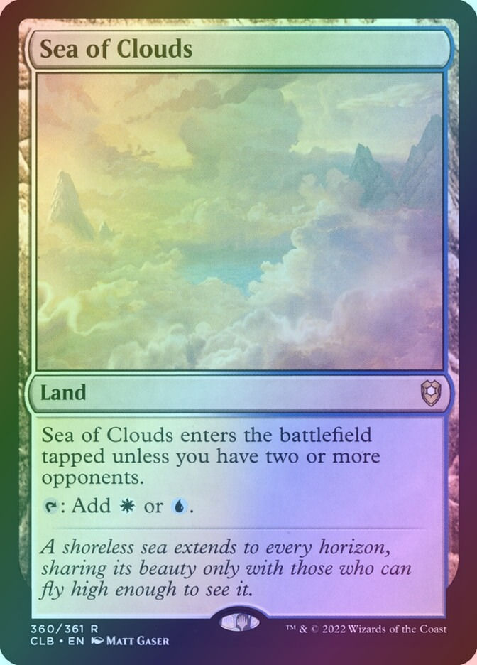 Sea of Clouds (CLB) (360) / Foil