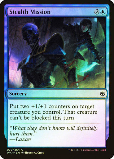 Stealth Mission (WAR) (70) / Foil
