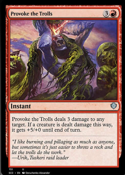 Provoke the Trolls (SCD)