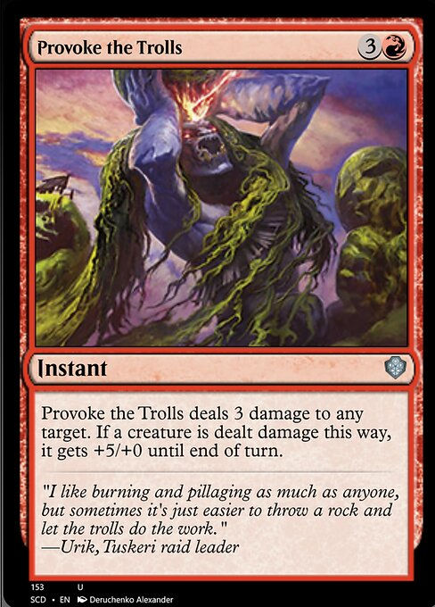 Provoke the Trolls (SCD)