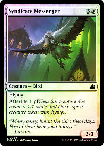 Syndicate Messenger (rvr) (29) / Foil