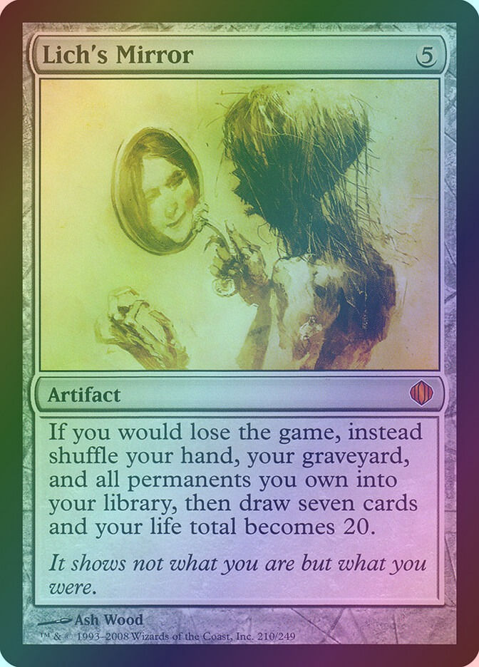 Lich's Mirror (ALA) (210) / Foil