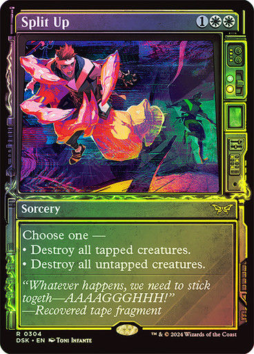 Split Up (DSK) (304) / Foil / Showcase
