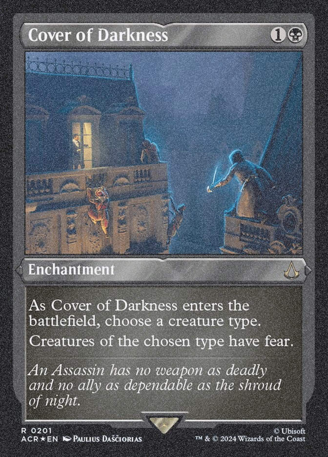 Cover of Darkness (ACR) (201) / Foil Etched