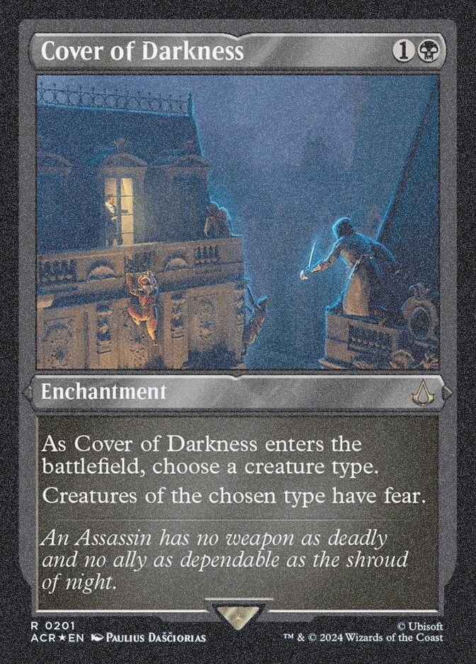Cover of Darkness (ACR) (201) / Foil Etched