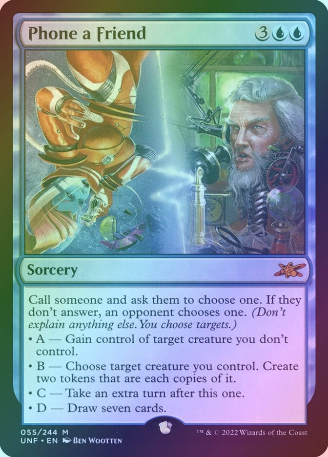 Phone a Friend (UNF) (55) / Foil
