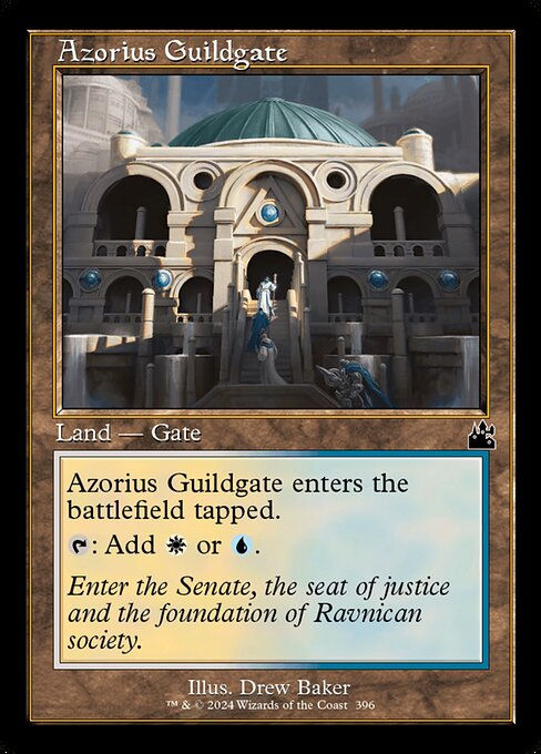 Azorius Guildgate (rvr) (396) / Retro