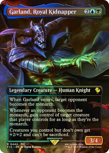 Garland, Royal Kidnapper (FIC) (442) / Borderless / Foil