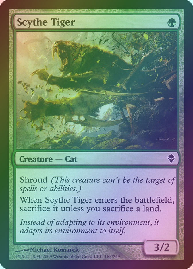 Scythe Tiger (ZEN) (183) / Foil