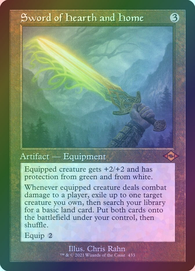 Sword of Hearth and Home (MH2) (433) / Foil