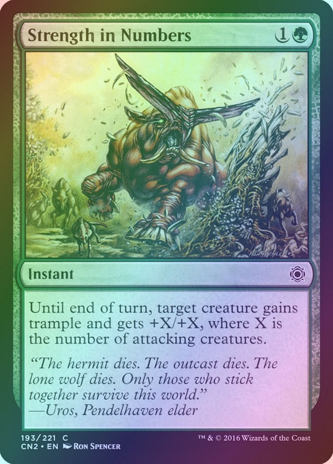 Strength in Numbers (CN2) (193) / Foil