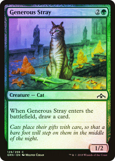 Generous Stray (GRN) (129) / Foil