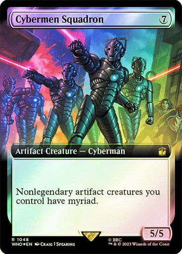 Cybermen Squadron (who) (1048) / Extended Surge Foil