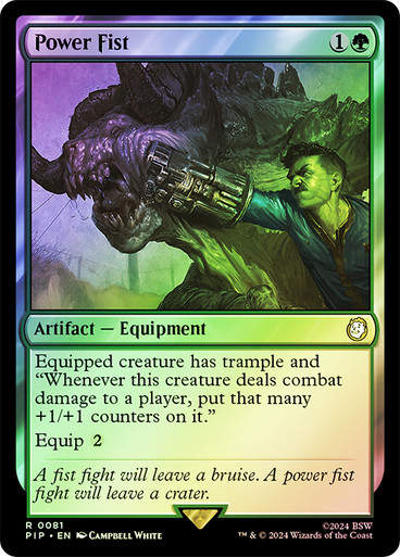 Power Fist (pip) (81) / Foil