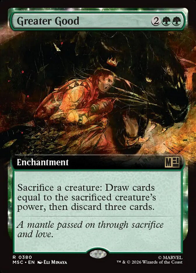 Greater Good (MSC) (380) / Extended Art
